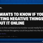 ICE wants to know if you're posting negative things online